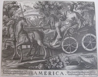 America by Julius Goltzius